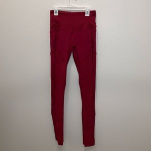 Reversible lulu lemon leggings with pockets